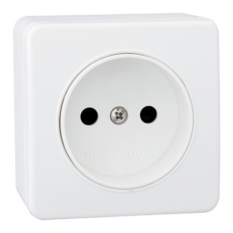 STIEL Elyssa 2-pole socket shuttered