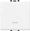 STIEL ALPHA one-way switch with wide rocker and indicator 16AX – 250VAC