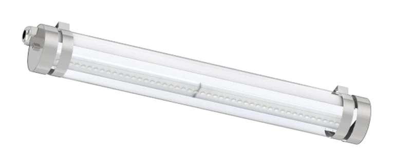Tubular luminaire TUBALUX LED 1R — 900 mm · Ø80 mm · 22 W · 6500 K · 90°