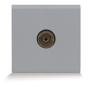 TV socket 2 modules SYLVIA 43 — SOMEF 433091K/2