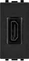 STIEL ALPHA HDMI socket carbon black