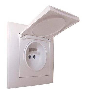 Weatherproof range white 2 modules — SOMEF