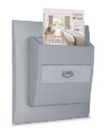 Switches with card matt silver — SOMEF