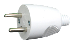 Fiche mâle simple 16 A / 250 V SIMEF