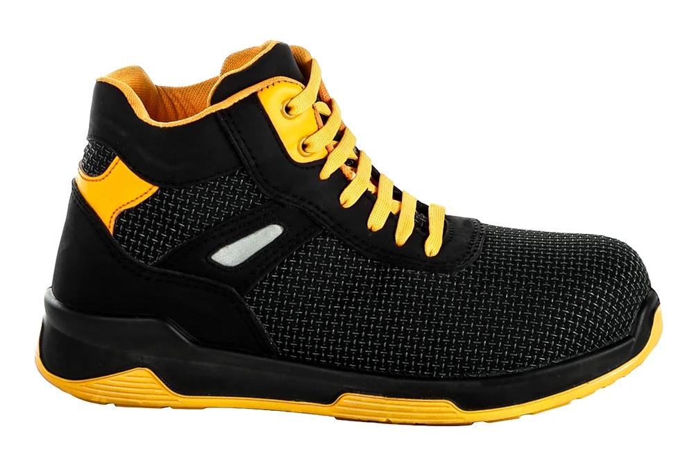 Chaussures de sécurité montantes SPARK-JAUNE/H
