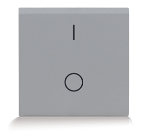 Interrupteur bipolaire 250 V - 16 A 2 modules SYLVIA 43 — SOMEF 433010/2