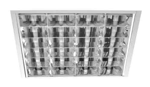 FREESIA recessed luminaire with louver — LEGB218