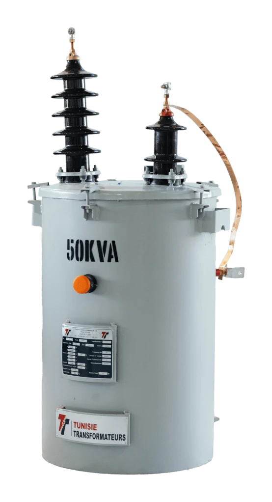 Cylindrical oil-immersed single-phase transformers