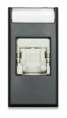 Prise informatique 8 plots RJ45 CAT 6A UTP TEKLA 44 — SOMEF 445029C6A