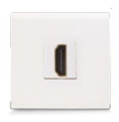 Prise HDMI 2 modules CLARA 43 — SOMEF 431042/2