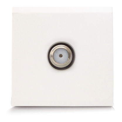 Prise SAT 2 modules CLARA 43 — SOMEF 431096F/2