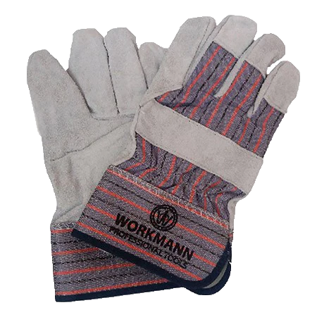 Leather handling gloves