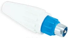 STIEL blue male TV plug
