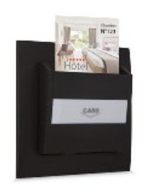 Switches with card matt black — SOMEF