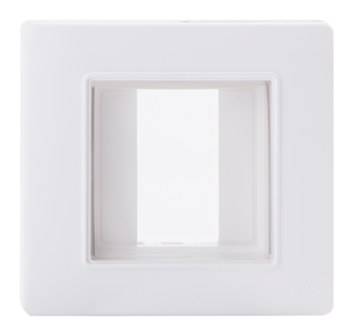 STIEL ALPHA weatherproof flush mounting enclosure 2 modules