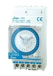 Time switch analogue 2,5 modules — SOMEF SUPRA