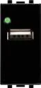 STIEL ALPHA 2A single-port USB charger black