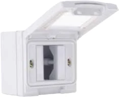 STIEL ALPHA weatherproof surface mounting enclosure 2 modules