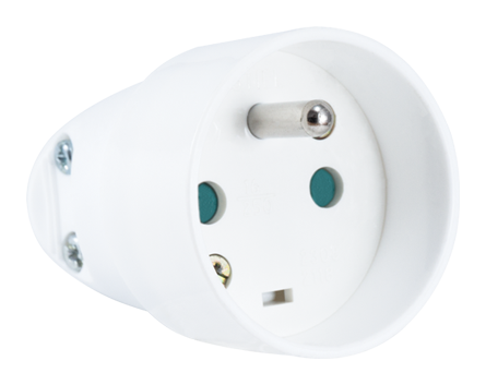 STIEL French female connector 2P+T with safety shutters 16A