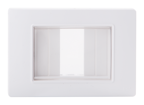 STIEL ALPHA weatherproof flush mounting enclosure 3 modules