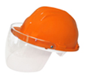 Construction helmet with visor — SOCYP