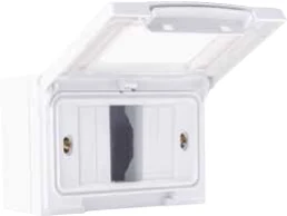 STIEL ALPHA weatherproof surface mounting enclosure 3 modules