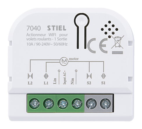 Actionneur WIFI pour volets roulants STIEL ALPHA