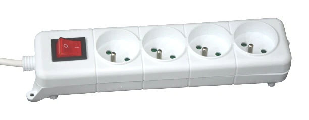 4-outlet switched power strip SOMEF