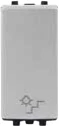 STIEL ALPHA push-button with stair symbol silver