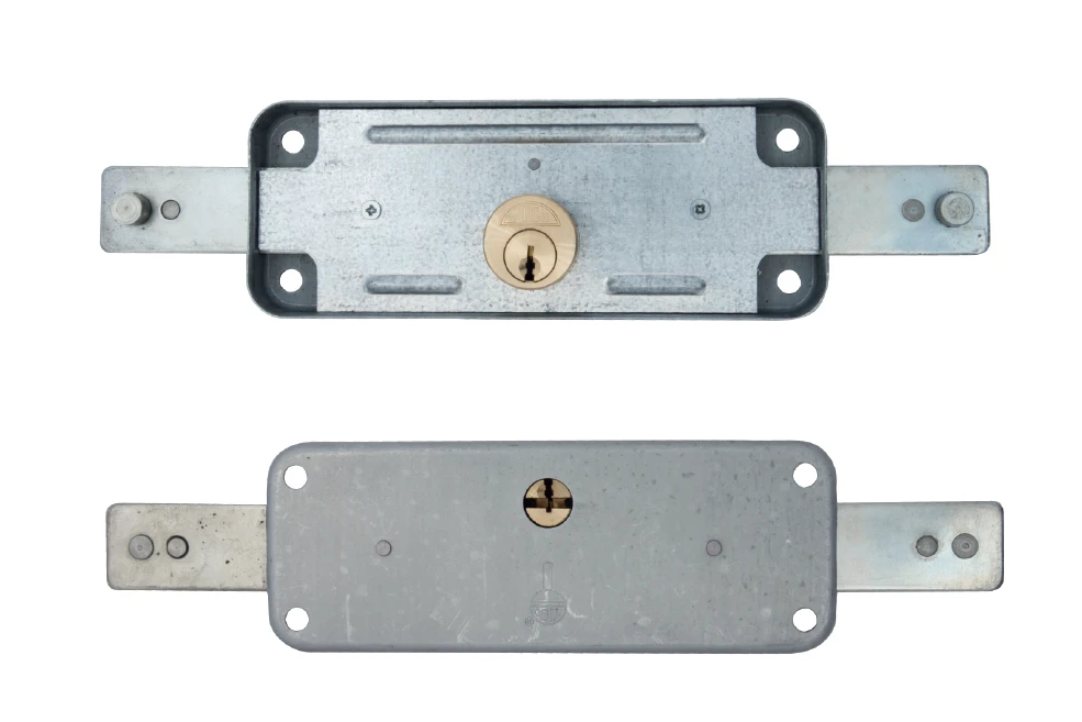 RID rolling shutter lock — central mounting