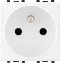 STIEL ALPHA 2P+E socket 16A – 250VAC with safety shutters