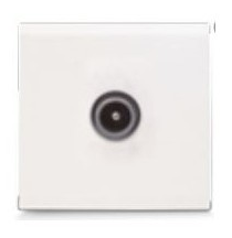 TV socket 2 modules CLARA 43 — SOMEF 431091K/2