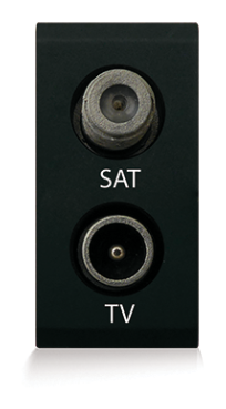 Prise séparatrice tv/SAT NERA 43 — SOMEF 432096/TRN2