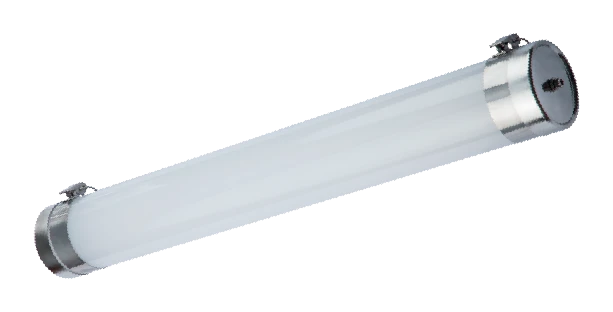 Tubular luminaire TUBALUX LED Ø80 (with HF sensor) — 1240 mm · Ø80 mm · 46 W · 4000 K