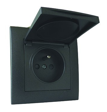 Weatherproof range black 2 modules — SOMEF