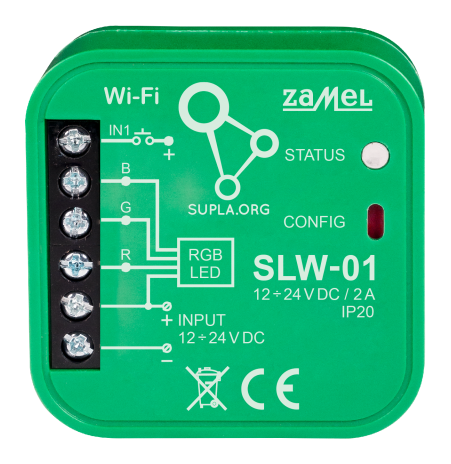 ZAMEL SLW-01 Wi-Fi RGB LED controller