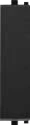 STIEL ALPHA half blanking module carbon black