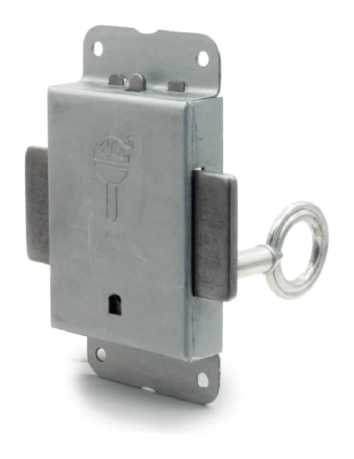 TARGET cabinet lock — electro-zinc plated