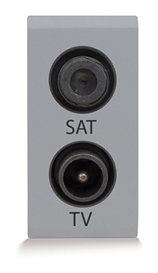 Prise séparatrice tv/SAT SYLVIA 43 — SOMEF 433096/TRN2