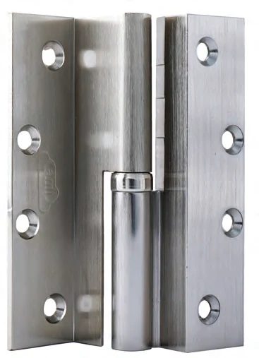 Rebated profiled brass lift-off hinges