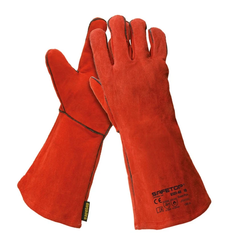 Gants de soudage ESSEN PLUS G131-40, 40 cm