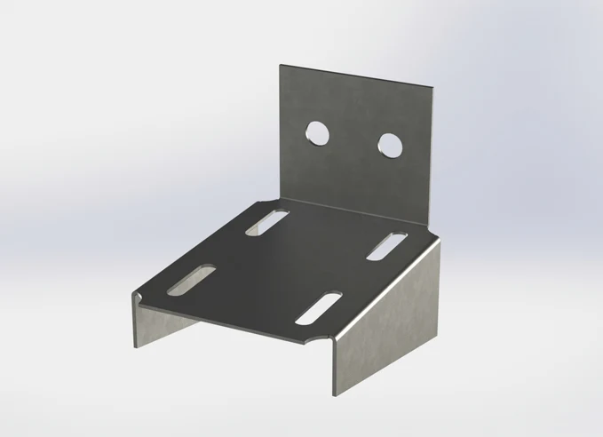 Wall bracket for cable tray 215 — CONSCC215