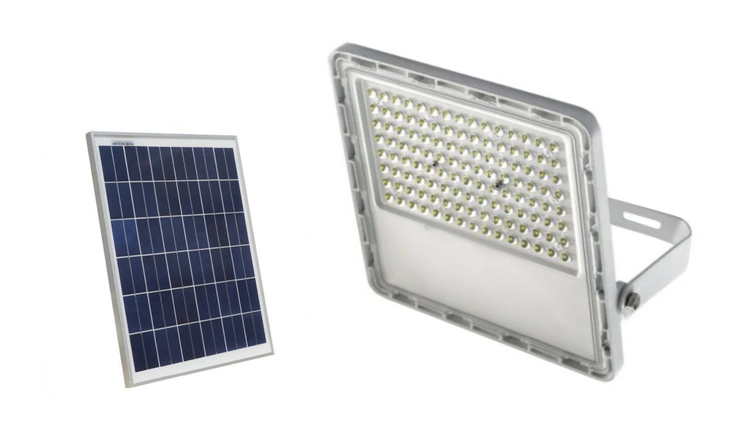 Solar floodlight 60 W MIAMI — FLL60WSOL6500KMIAMI