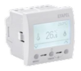 Thermostat multifonctionnel 2 modules CLARA 43 — SOMEF 431085TH