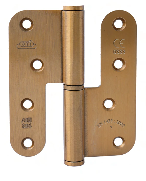 Stainless steel 100 × 86 × 3 mm lift-off hinge