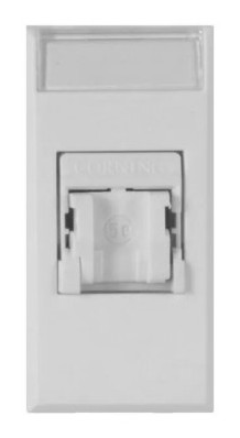 Prise informatique 8 plots RJ45 cat 6 UTP WHITEK 44 — SOMEF 446029C6S