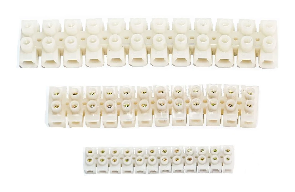 White terminal strips SIMEF