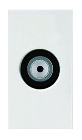 Prise SAT type f blanc — SOMEF 45B96F