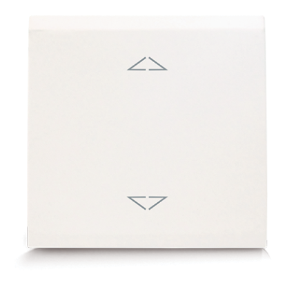 Commutateur 3 positions pour volet roulant 2 modules CLARA 43 — SOMEF 431051N/2
