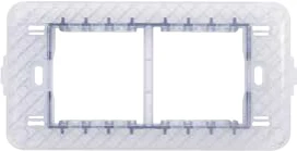 STIEL ALPHA 4-module rectangular mounting frame